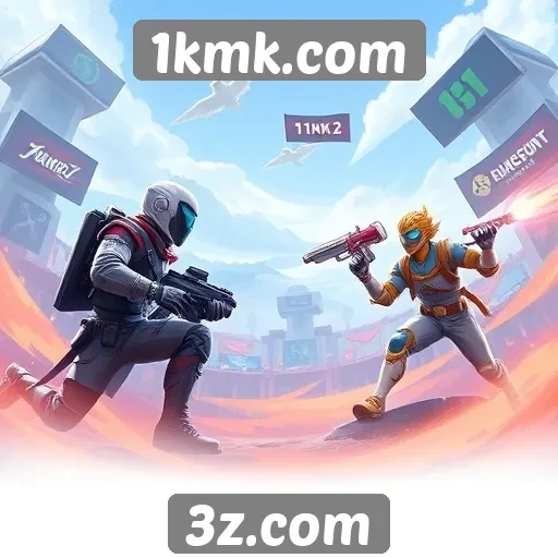 Comparação entre 1kmk.com e concorrentes no mercado de jogos