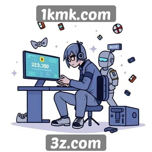 População gamer cresce em plataformas como 1kmk.com