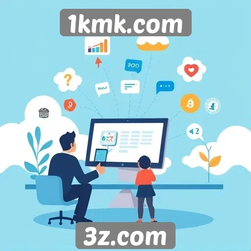 Estratégias de marketing do site 1kmk.com